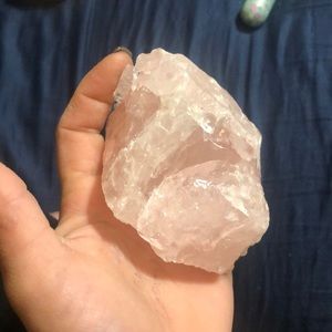 Raw Rose Quartz Slab 💕